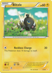 Blitzle 26/30 Non-Holo Promo - Pikachu Libre Trainer Kit